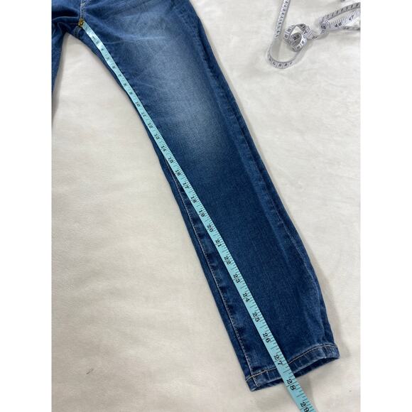 AG Jeans Mama Over the Belly Maternity Medium Wash Skinny Jeans 26 Pregnancy - Picture 8 of 8